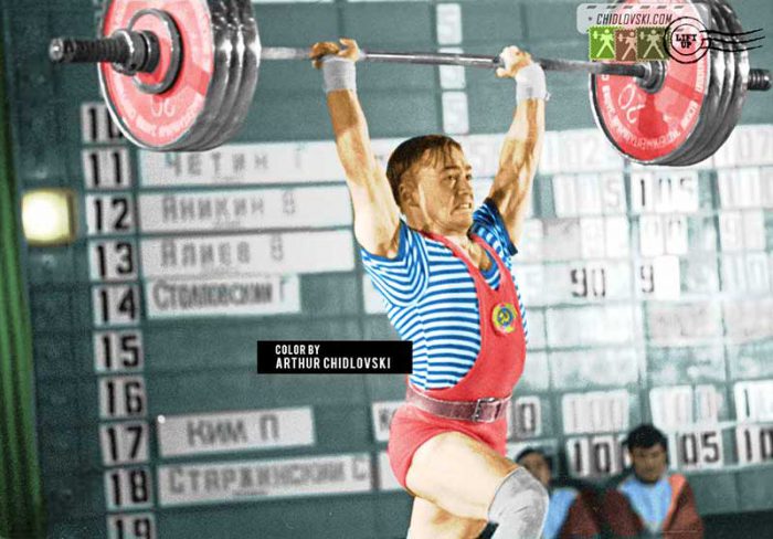 Anatoly Pisarenko broke 13 world records in Olympic Weightlifting